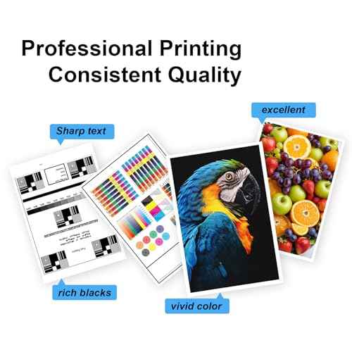 21 22 21XL 22XL Ink Cartridges Combo Pack Compatible for DeskJet F2210 F4180 F380 F300 F4140 F340 OfficeJet 4315 J3640 J3680 1410 PrintersPrinter (2-Pack 1Black/1Tri-Color)