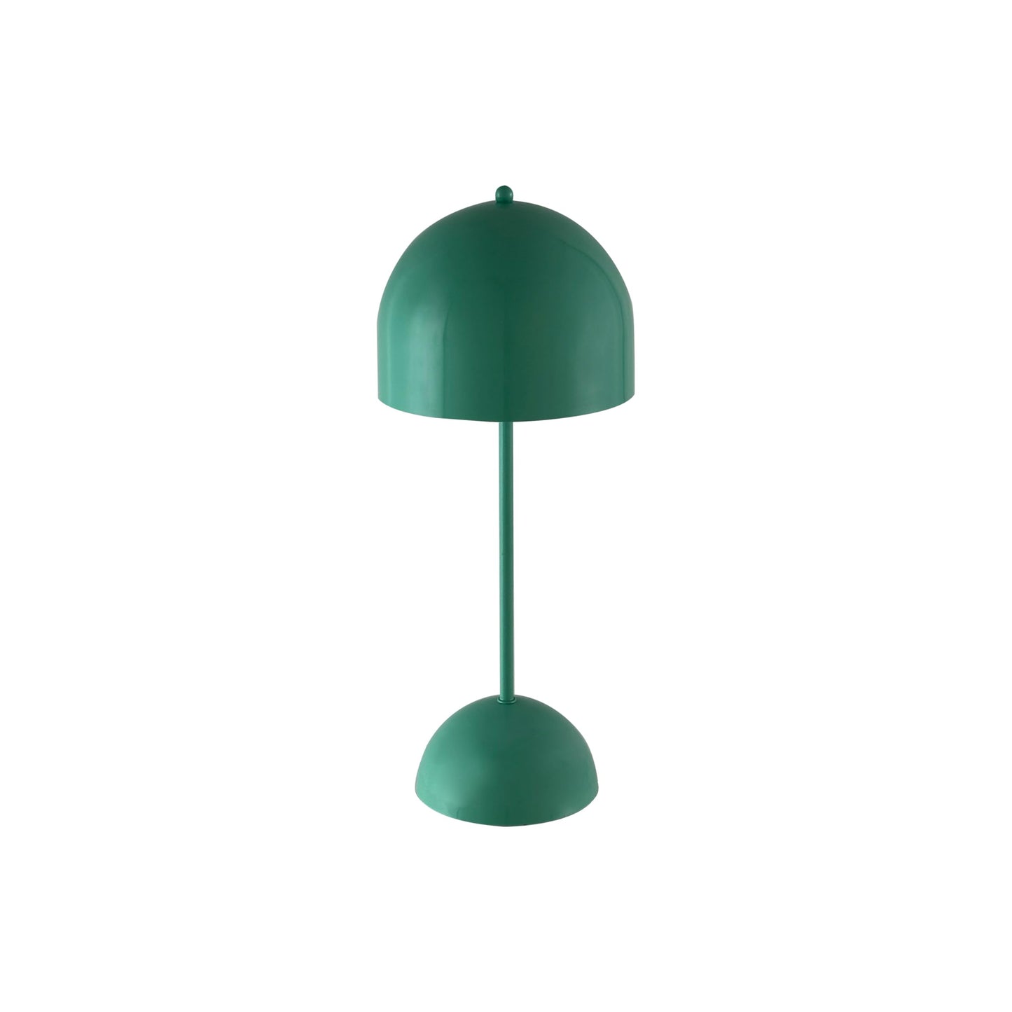 Creative Co-Op Large Metal LED Table Lamp with Inline Switch, Green Finish