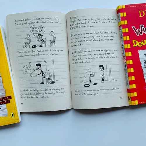 A Library of a Wimpy Kid 1-23 Paperback Edition for Children, The Ultimate Collection Series.