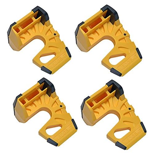 Wedge-It - The Ultimate Door Stop -Yellow (4 in quantity)
