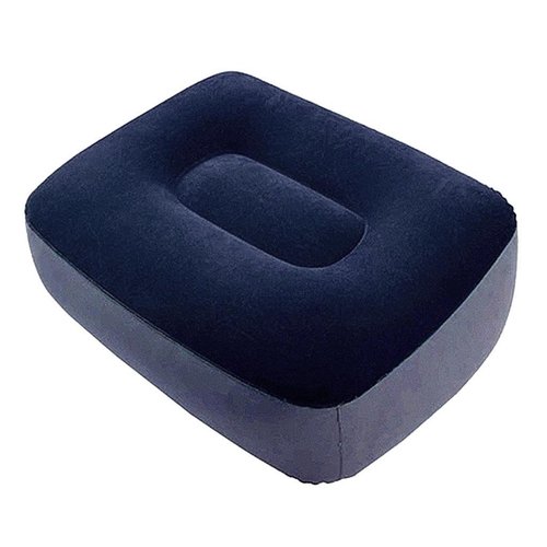 Generic Ergonomic Desk Footrest for Comfort and Support, Gray Blue