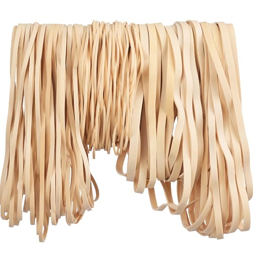 Assorted Rubber Bands Kit 0.5 lb | 4 Sizes Large 8in to 4-5/6in