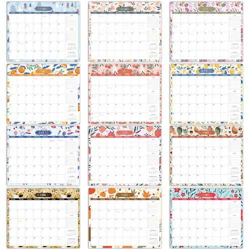 GuassLee Aesthetic Magnetic Calendar 2026-2027, Magnetic Planner for Fridge 14"x11.5", Runs from Jan. 2026 to Jun. 2027, 18 Monthly Refrigerator Calendar Planner for Easy Planning and Organizing