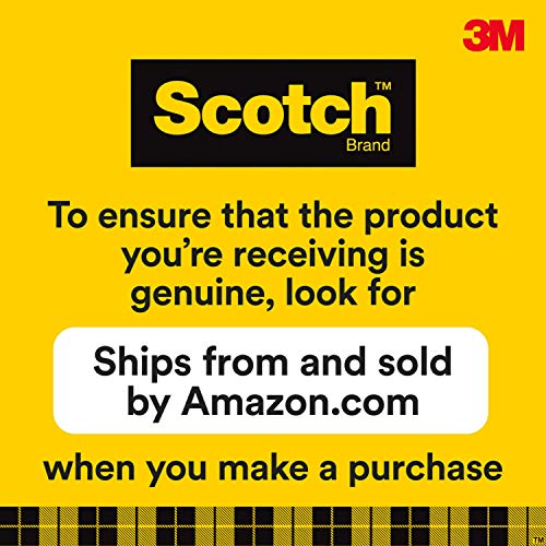 Scotch DP300-RD 3 in Hand Tape Dispenser – Heavy-Duty, Red