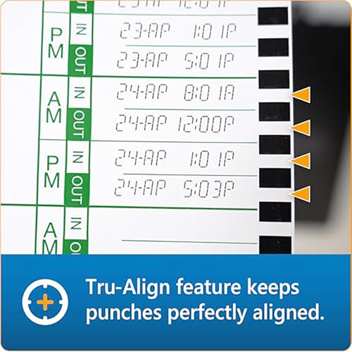Lathem Weekly Employee Time Card Pack 8 1/2 x 3 3/4 Inches, 100 Count - Durable Thermal Timecards for Time Clocks