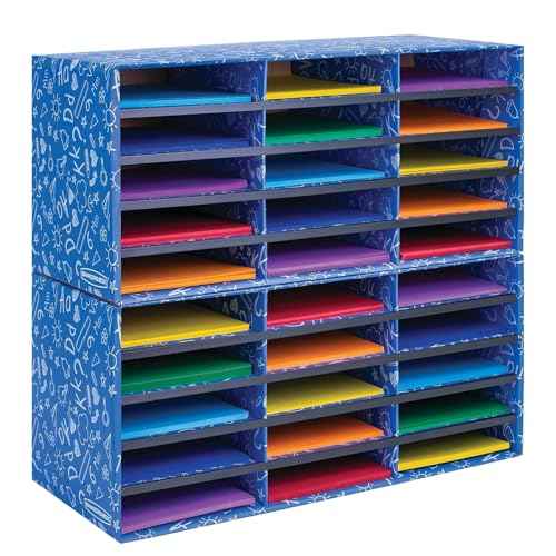 Bankers Box Classroom 30 Compartment Mail Sorter, Single (3384401)