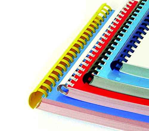 C-12 Binding Machine, 21-Hole, Value Kit 100 PCS 5/16'' Comb Binding Spines, Comb Binding Machine Perfect for Letter Size, A4, A5 or Smaller Sizes Office Documents, Heavy Duty Machine