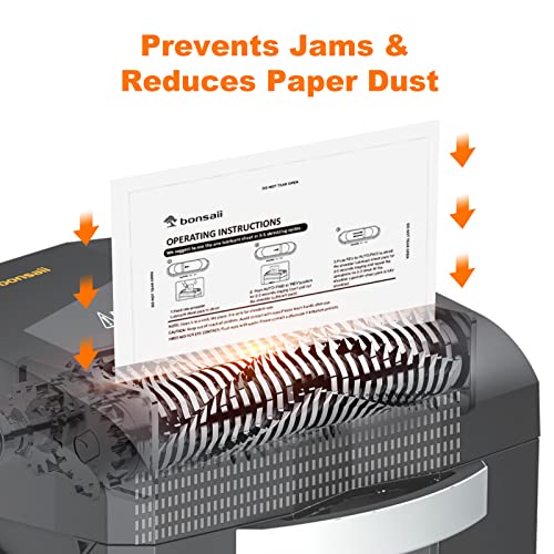Bonsaii 24 Pack Paper Shredder Lubricant Sheets 8.4 x 5.9 Inch - Easy to Use