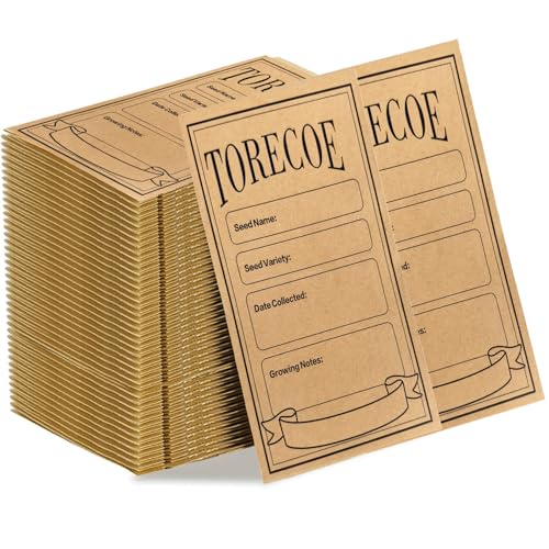 150pcs Kraft Seed Envelopes - Small DIY Plant & Flower Seed Packaging