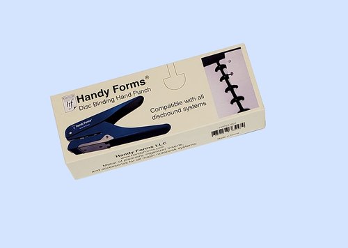 Disc Binding Hand Punch, Compatible with All disc Systems Including Levenger Circa, Staples ARC, TUL, Happy Planner, Discbound, etc. Able to Punch Cover Material.