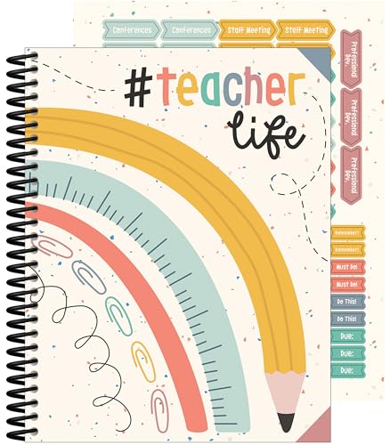 We Belong Teacher Planner 2026-2027 Undated 8 x 11 Carson Dellosa Education