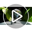 Virgo Constellation Crystal Ball Paperweight 3D Inner Carving Feng Shui Decor
