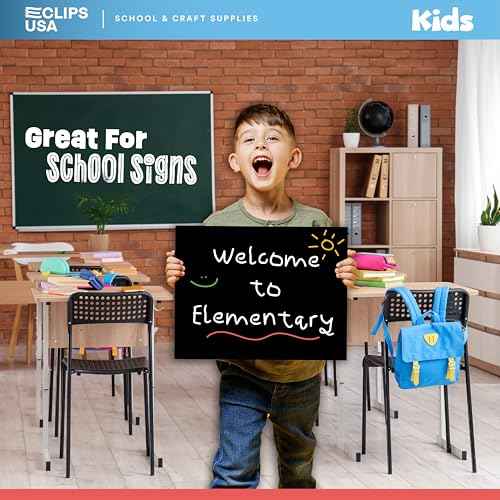 Black Poster Paper 11x14 Black Poster Board Bulk Large Poster Board School Supplies 100 Pack