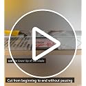 Professional Acrylic Sheet Cutter Scoring Knife with 11 Blades & Curved Handle