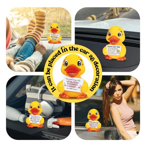 You Found a Duck Positive Emotional Support Rubber Duck Yellow Uplifting Gift