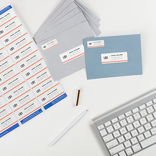Avery 5160 3,000 White Address Labels 1x2-5/8" Printable Stickers Pack of 1