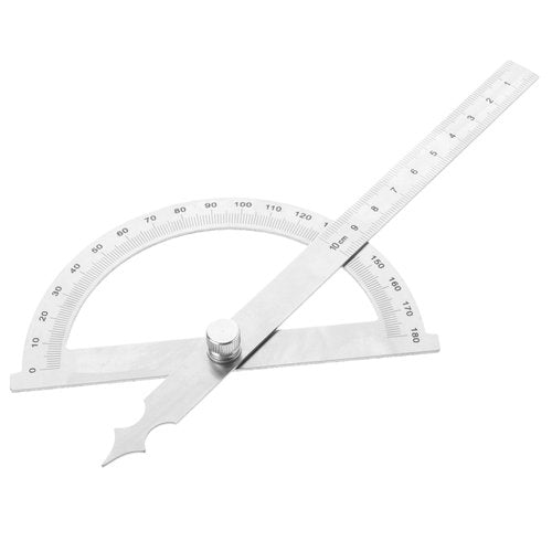 Holibanna Angle Protractor with Swing Arm Hollow Design Accurate Measuring Tool for Woodworking Carpentry and Projects