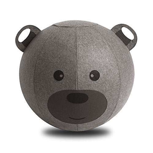 Vivora Niko - Sitting Ball Chair for Office and Home, Lightweight Self-Standing Ergonomic Posture Activating Exercise Ball Solution with Handle & Cover, Classroom & Yoga