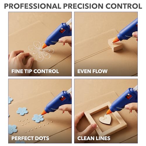 Mr. Pen Hot Glue Gun Kit with 10 Glue Sticks - Craft & DIY Tool