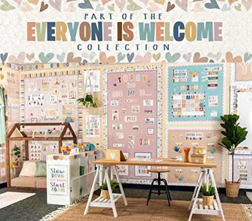 Teacher Created Resources Everyone is Welcome You Belong Here Bulletin Board (TCR7168) Large (Pack of 2)