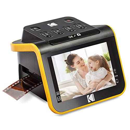 KODAK Slide N SCAN Film & Slide Scanner Digitizer with 5¡± LCD Screen, Quickly Convert Negatives & Slides to Digital 22MP JPEG Photos, Compatible with 135, 126 and 110 Film & Slides