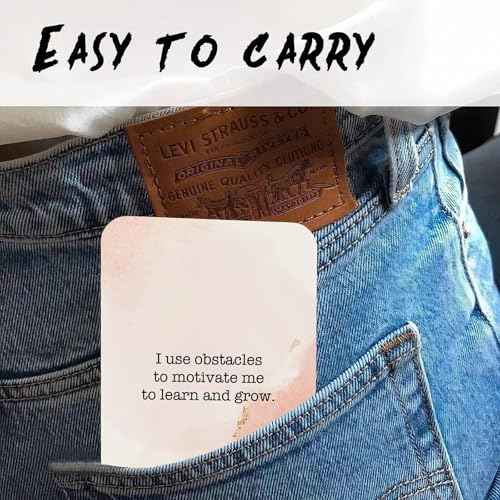 Badass Affirmation Cards - Daily Motivational and Inspirational Cards for Women
