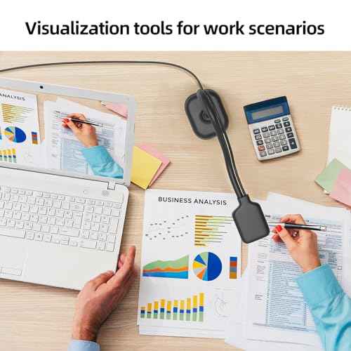 Document Camera for Teachers and Classroom, Gawervan USB Webcam/Doc Camera Built-in Mic? Mac OS, Windows, Chromebook Compatible for Live Demo, Web Conferencing, Distance Learning, Remote Teaching