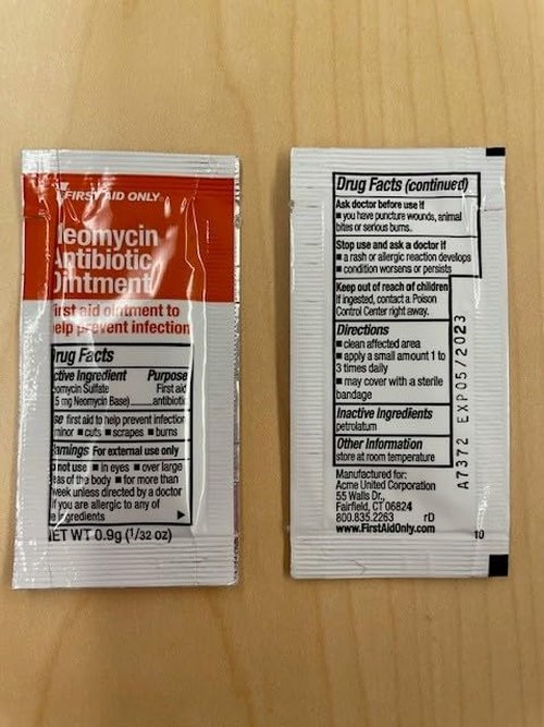 First Aid Kit Refill - 59 Count for 10 People | Essential Emergency Supplies