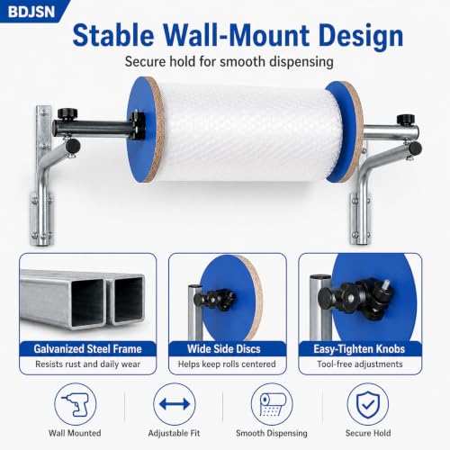 40cm Wall Mount Foam Wrap Dispenser for Bubble & Cushion Packaging
