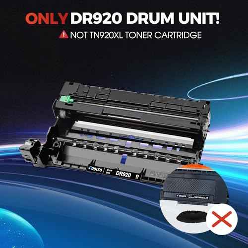DR920 Drum Unit DR920 Replacement for Drum DR920 DR-920 to Compatible with HL-L6210DW HL-L6210DWT HL-L6310DW HL-L5210DW HL-L5210DWT HL-L5210DN(1 Black, Not Toner)