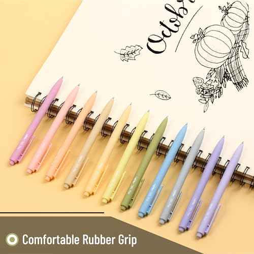 Mr. Pen- Retractable Gel Pens, 22 Pack, Black Ink, Mild Barrel Gel Pens, Fine Point 0.7mm