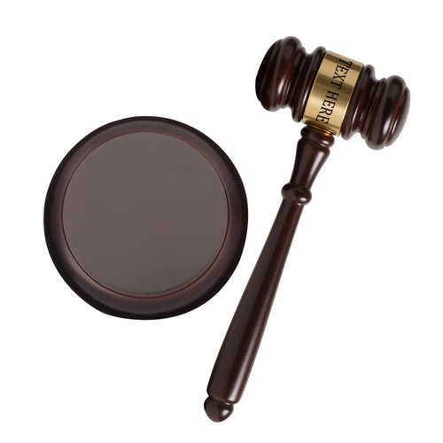 Custom Wooden Gavel and Sound Block,Personalized Gavel Sound Block for Lawyer Judge Auction Sale,Sound Block Set - Ideal Gift for Judges, Lawyers, and Law School Graduates