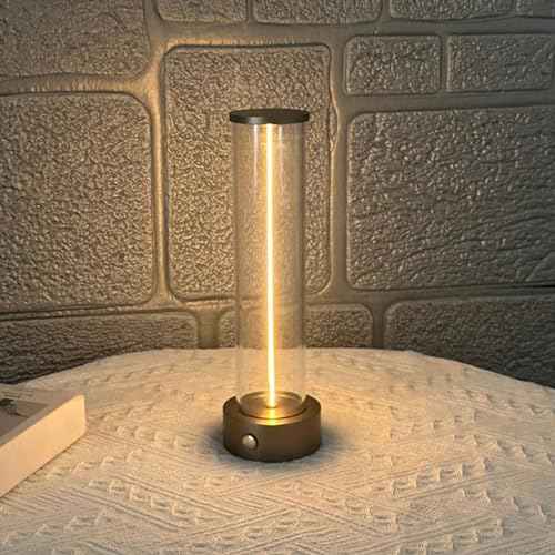 Fabater Minimalist, Cordless LED Desk Lamp, USB Rechargeable Dimmable Nightstand Lights with Breathing Effect, Unique Lighting for Bedroom, Beside, Nursery