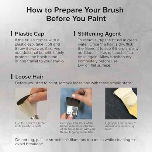Silver Brush Limited GP-1078 Grand Prix Multi-Shape Set, 4pc Premium Long Handle Painting Set with Natural Hog Bristles, Round, Flat, Bright, and Filbert Brushes for Oil, Acrylic, Gouache, or Casein