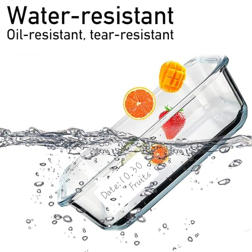 1000 Pcs Blank Removable Freezer Labels Water Oil Resistant for Food Containers Jars Pantry Organization (Each Measures 1¡± x 2¡±)