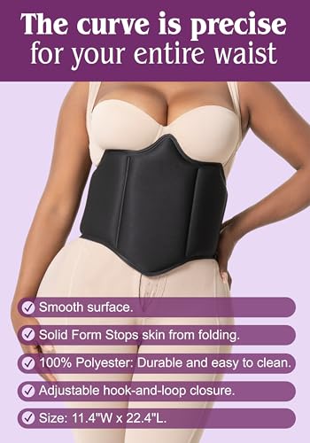 Snatched Body 360 Liposuction Wrap Foam Board - Medium Black