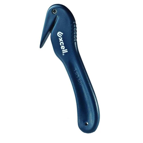 WOD SD-259B Disposable Handy Cutter Package Opener, Stretch Film Shrink Wrap Safety Box Cutters & Strapping Speedy Safety Cutter - Ideal for Office & Commercial Use (Pack of 12)