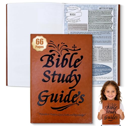 Bible Study Journal for Women - 66-Page Devotional & Reflection Guide, Daily Scripture & Prayer Prompts