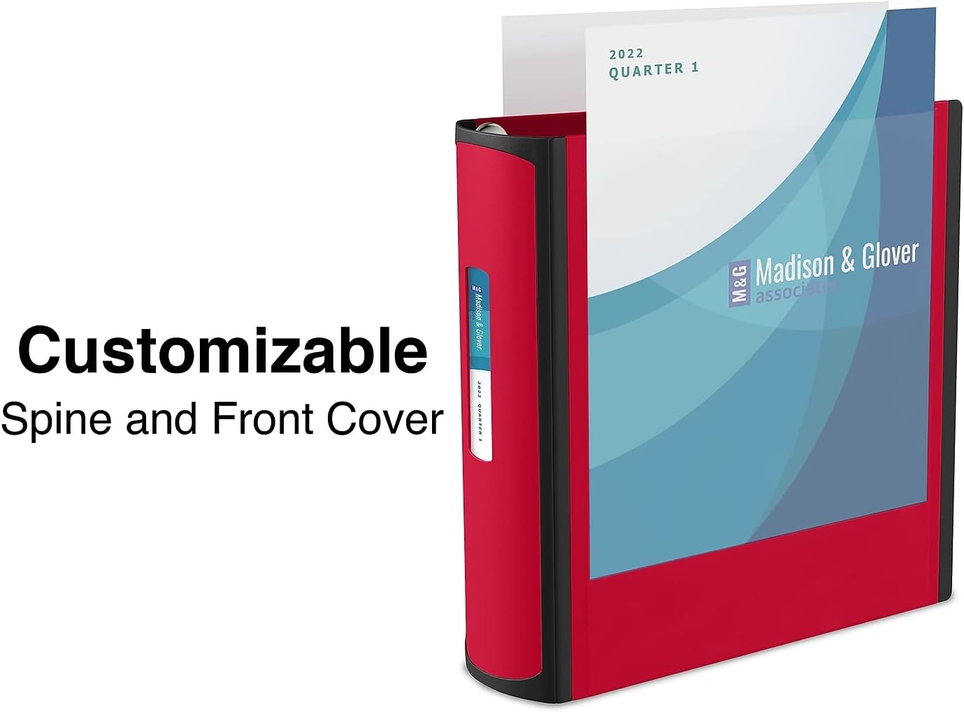 Staples Better Binder - 4" D-Ring 3-Ring View Binder | High-Capacity Red Binder with Reinforced Spine for School & Office
