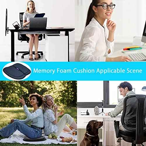 Gel Seat Cushion Orthopedic Lightweight Folding Seat Cushion for Car/Chair/Train/Airplane/Stadium Seat