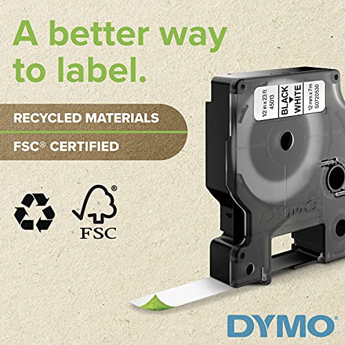 DYMO LabelManager 160 Portable Label Maker Bundle, Easy-to-Use, One-Touch Smart Keys, QWERTY Keyboard, Large Display, For Home & Office Organization, Includes 3 D1 label cassettes