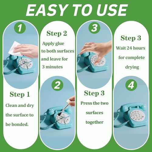 Super Glue,Clear Glue with Brush,120ML All Purpose Strong Adhesive,Instant Superglue Multi-Purpose Glue for Wood,Ceramic,Leather,Plastic,Glass,Metal,Rubber,DIY Crafts
