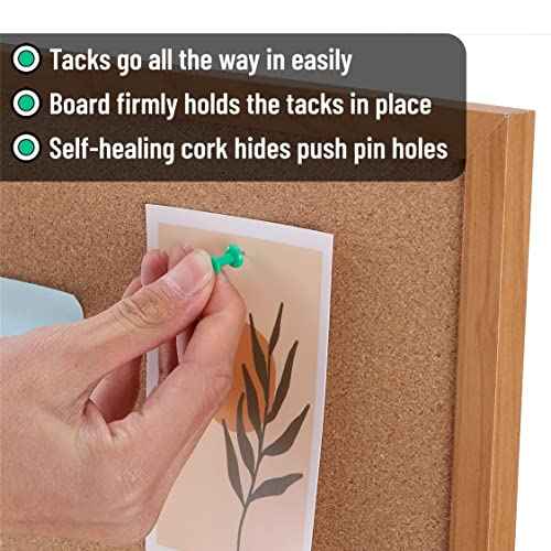 Mr. Pen- Cork Board, 24¡±x36¡±, Bulletin Board, Cork Bulletin Board, Framed Cork Board, Corkboards for Wall