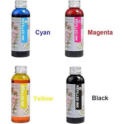 Topwang 4 Colors 100ML/Bottle Ink refillable for Canon PGI-250 PGI270 PGI-280 Ink Cartridges Black,Cyan,Mageta,Yellow