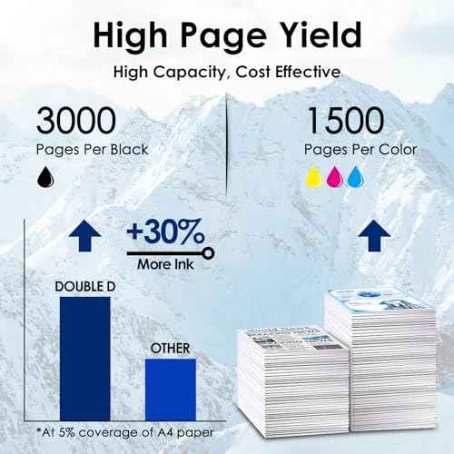 DOUBLE D Compatible LC3037 LC3037XXL Ink Cartridges for Brother LC3037 LC3039 LC3037XXL, use with MFC-J6945DW MFC-J5845DW XL MFC-J5945DW MFC-J6545DW XL (2BK/C/M/Y, 5 Pack)