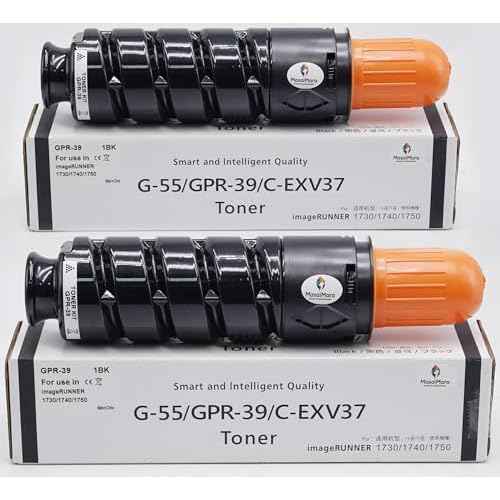 MasaiMara GPR-39 GPR39 2787B003AA Toner Cartridge Compatible Replacement for Canon imageRunner 1730 1730iF 1740 1740iF 1750 1750iF Printer (2 Pack, Black)
