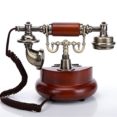 TelPal Classic Vintage Desktop Wired Office Telephone of 1950 Old Fashioned Antique Style Home Phone