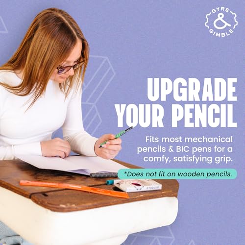 Gyre & Gimble Rainstorm Mechanical Pencil Gidgets - Sensory Fidget Sleeves for Stress Relief