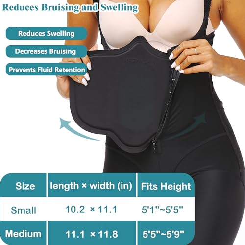 PAZ WEAN Small Faja Boards - Post-Surgical Waist Support, Slimming Belt