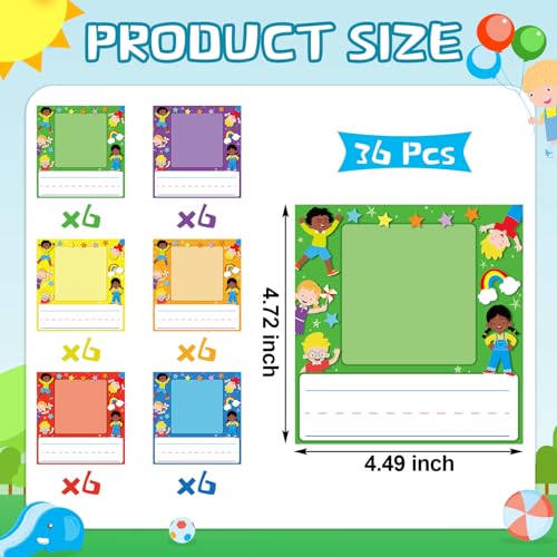 Kids Feifeiya 36 Pcs Photo Name Tags Classroom Desk Cubby Labels
